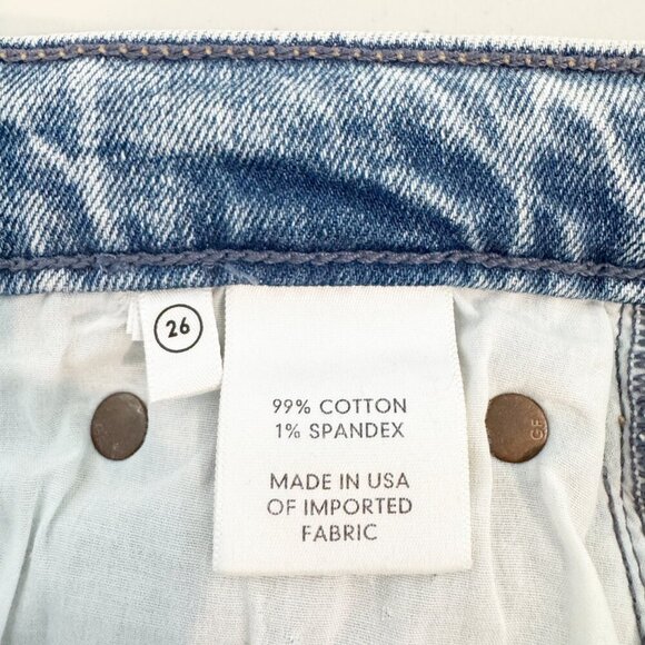 GRLFRND Denim Karolina Distressed High Rise Skinny Jeans Revolve Close Call 26 - Picture 7 of 13